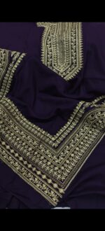 Winter Bareeze 3Pcs Article In Purple Color - Image 2