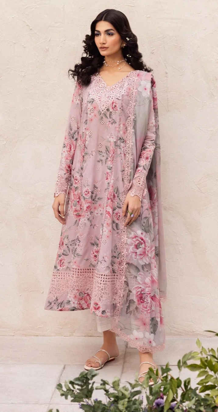 Oplus_16908288 Iznik 3pcs Lawn Article - Image 1