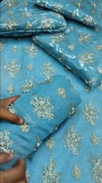 Maria B Khadi Net 2Pcs Article