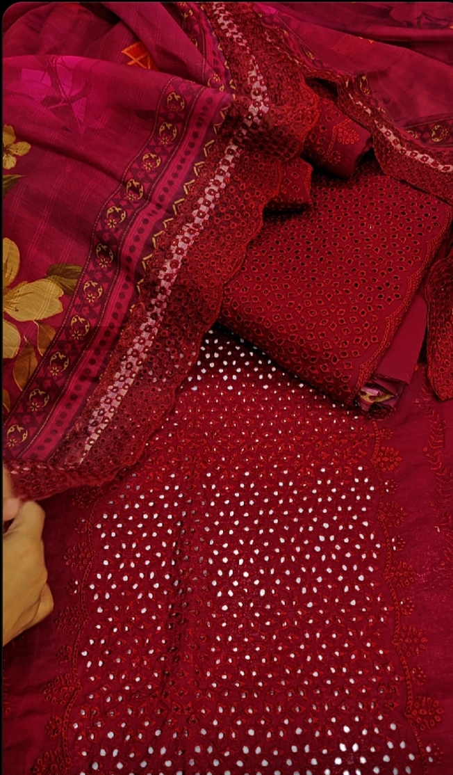 Oplus_16908288 Agha Noor 3pcs Lawn Article - Image 1