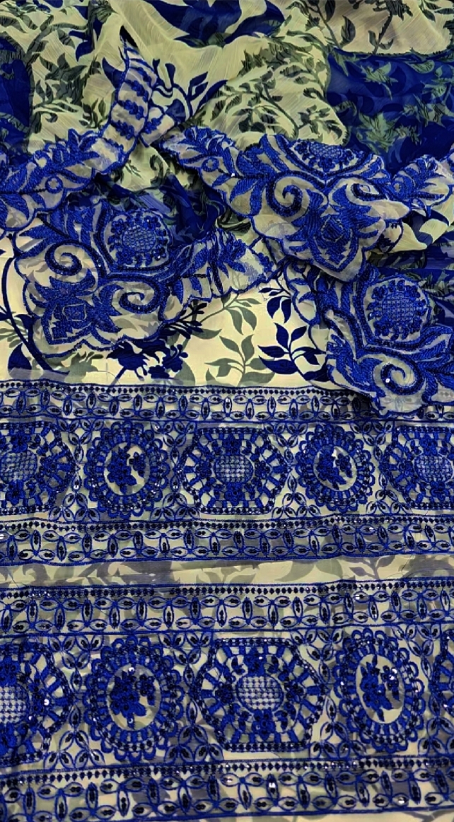 Oplus_16908288 Maria B 3pcs Lawn Article - Image 1