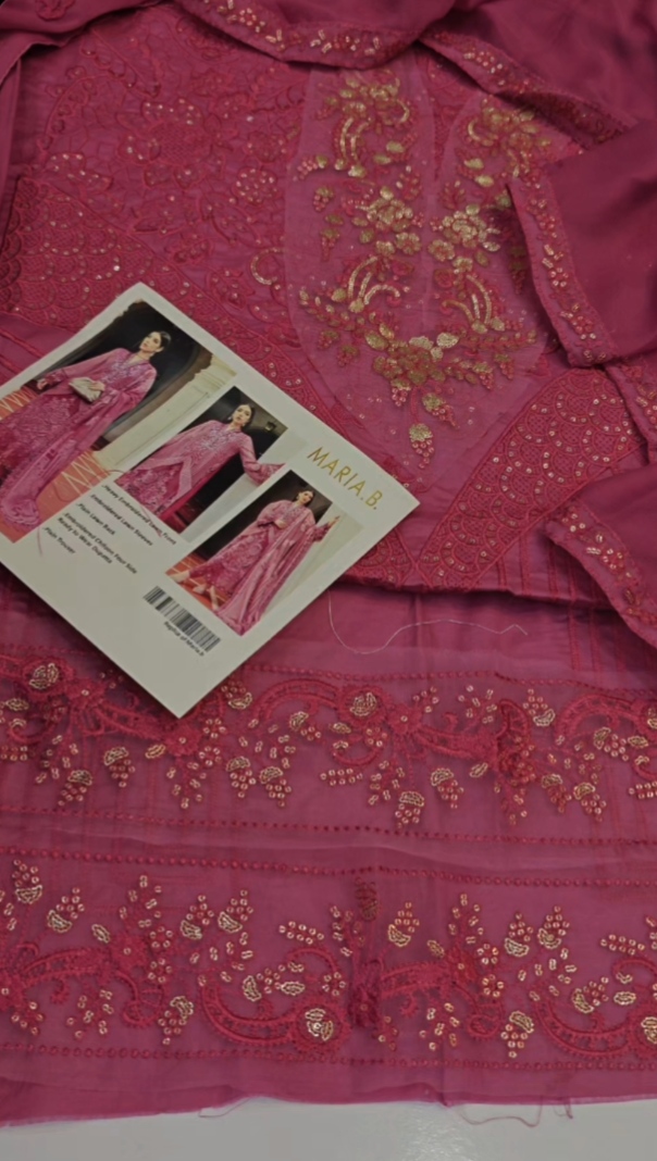 Oplus_16908288 Maria B 3pcs Lawn Article - Image 1