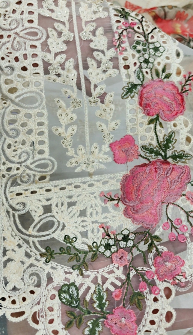 Oplus_16908288 Parishay 3pcs lawn Article - Image 1