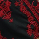 Libaas 3pcs Lawn Article In Black Color