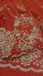 Maria B 3Pcs Lawn Article In Rust Color