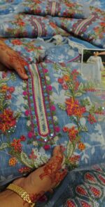 Baroque 3Pcs Lawn Article - Image 2