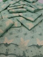 Maria B Butterfly Design 2Pcs Article In Sky Color