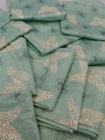 Maria B Butterfly Design 2Pcs Article In Sky Color - Image 3