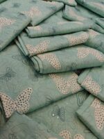 Maria B Butterfly Design 2Pcs Article In Sky Color - Image 4