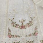 Khadi Net White Color 2pcs Article