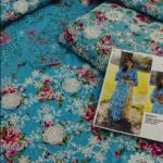 Aneela's 3pcs Lawn Article With 3D Flowering