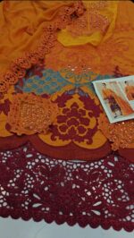 Maria B 3pcs Lawn Article In Rust Color