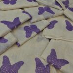 Maria B Butterfly Design 2Pcs Article in Fresh White Color