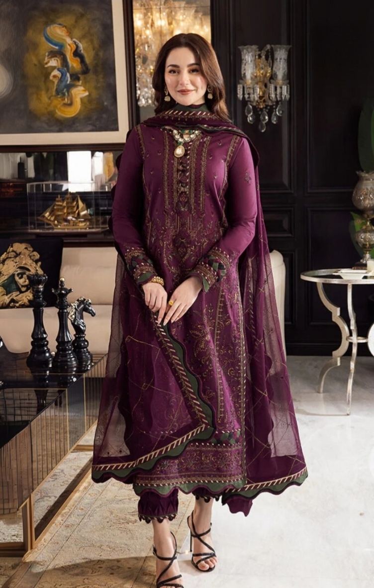 Oplus_16908288 Asim Jofa 3 Pc Lawn Article - Image 1
