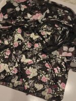 Maria B 3Pcs Butterfly Design With Black Color