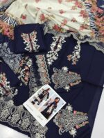 Maria B 3Pcs Lawn New Collection in blue color