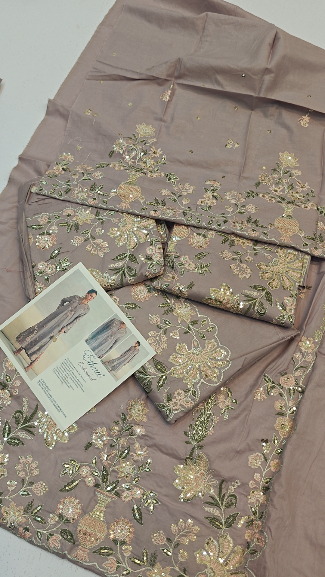 oplus_1048608 Ethnic 2pcs Lawn Article - Image 1