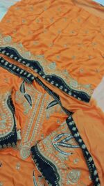 Ethnic 3pcs Silk Suit - Image 2