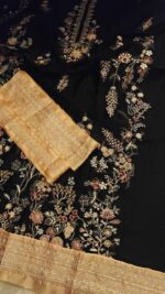 Ethnic 3pcs Silk Suit - Image 3
